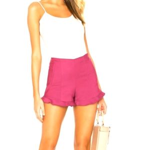 🏩NWOT EXPRESS RUFFLE BOTTOM SHORT🏩